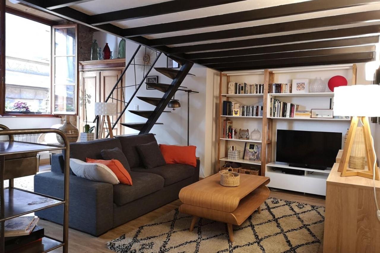 Authentic Loft With Mezzanine & Exposed Stones Heart Of Lyon Apartment Exterior photo