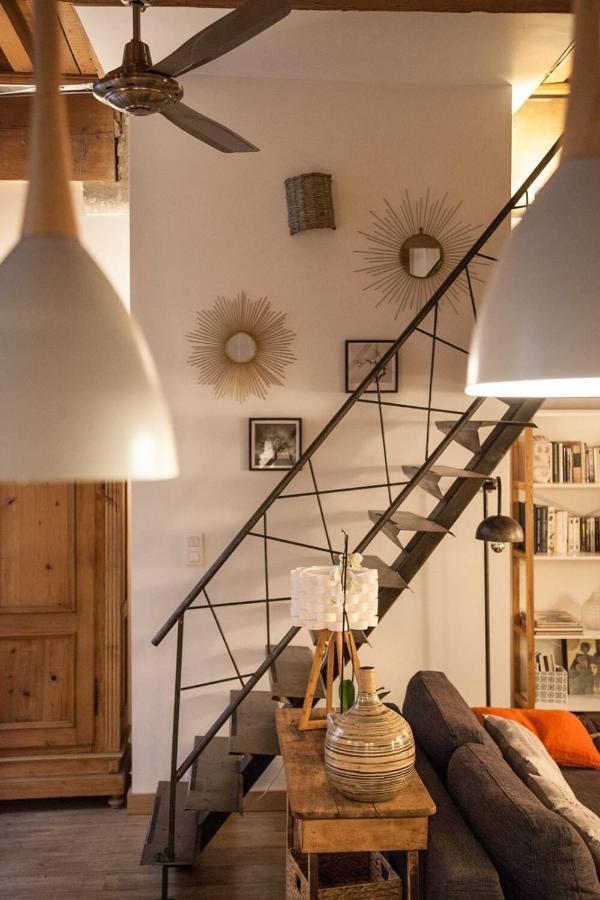 Authentic Loft With Mezzanine & Exposed Stones Heart Of Lyon Apartment Exterior photo